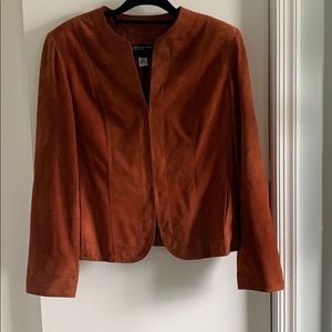 Jones New York Suede Blazer - size Large